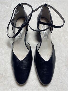 Werner Kern Patty Ankle-Strap Pointed Toe Heels - Women's Dance Shoes Size 9.5